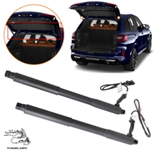 Left+Right Kit Rear Electric Tailgate Lift Support For 2007-12 2013 BMW X5 Black