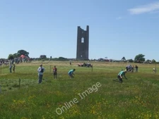 Photo 6x4 Grass cutting in the haymeadow at Trim Baile Atha Troim The har c2010
