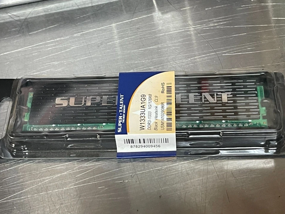 Super Talent 1GB PC3-10600 DDR3-1333MHz - CL9 204-Pin - Unbuffered non-ECC  - Image 2 of 2