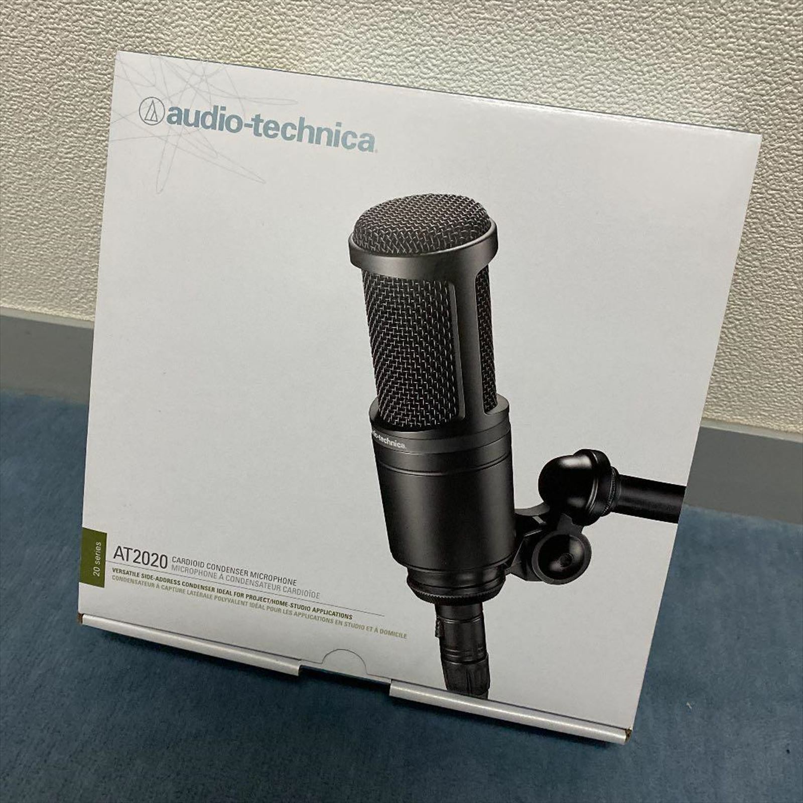 NEW Audio-Technica Side address Studio Condenser Microphone AT2020 XLR  Japan