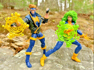 Havok and Polaris-Magneto's Daughter-Scarlet Witch's Sister [Wanda