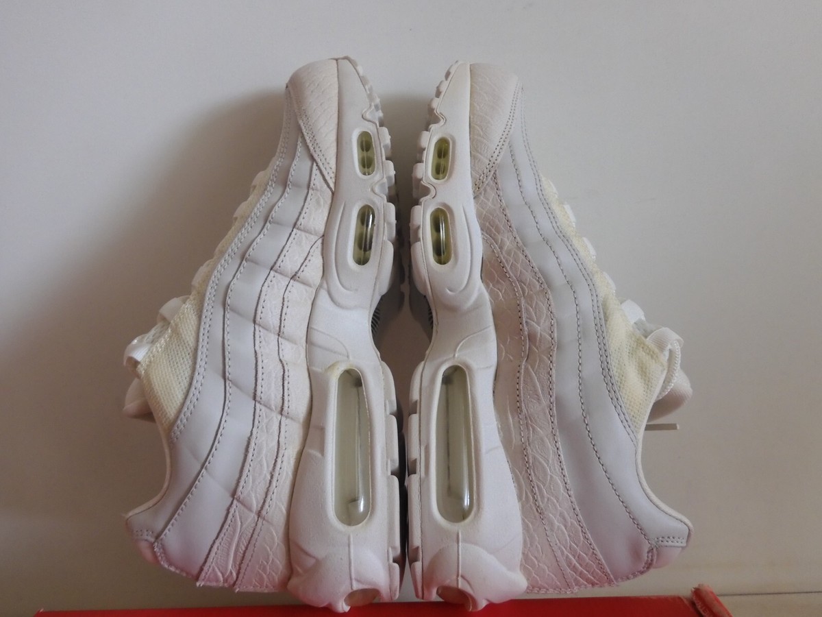 Nike Air Max 95 Premium Summit White-Summit White Mens Sz 8.5
