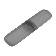 Toothbrush Case Traveling Toothbrush Holders Case Plastic Black 7.87"x2.17"