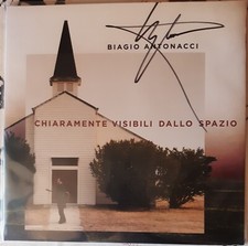 Biagio Antonacci Chiaramente Visibili Dallo Spazio LP AUTOGRAFATO