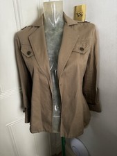Diane Von FÜrstenberg Jones Cotton Jacket Sz 8