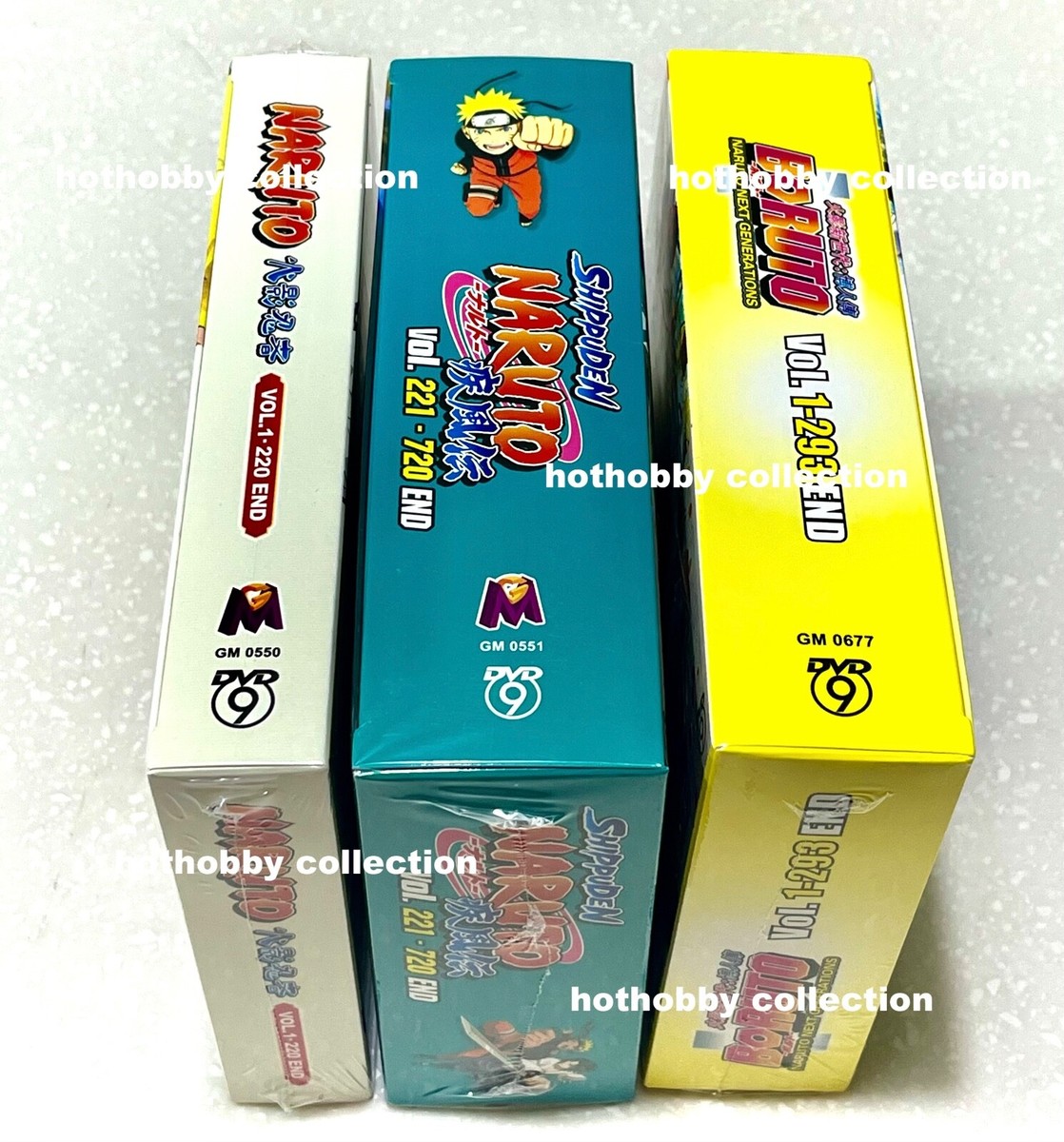 Naruto Shippuden + Boruto Series~ DVD Anime Complete (English