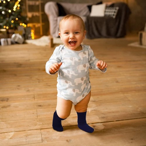 24 Pairs Kids Socks 10-13Y - 6 Black/6 White/6 Dark Gray/6 Light Gray Back-to... - Picture 7 of 7