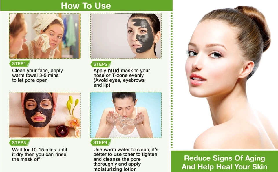Mask Tea Green Clay Stick Purifying Deep Remover Blackhead Facial Control Mud - Image 4 of 4