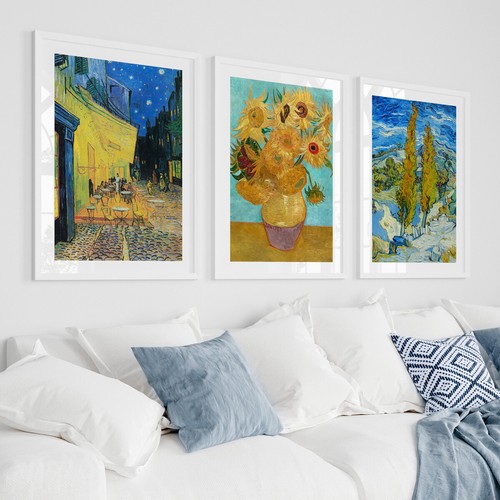 Van Gogh Wall Art Oil Painting Full Range of Living Room Prints Posters Pictures - Picture 2 of 23