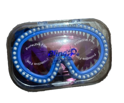 New Bling2o Nibbles Red Lens Shark Attack Swim Mask, Goggles - Main Image