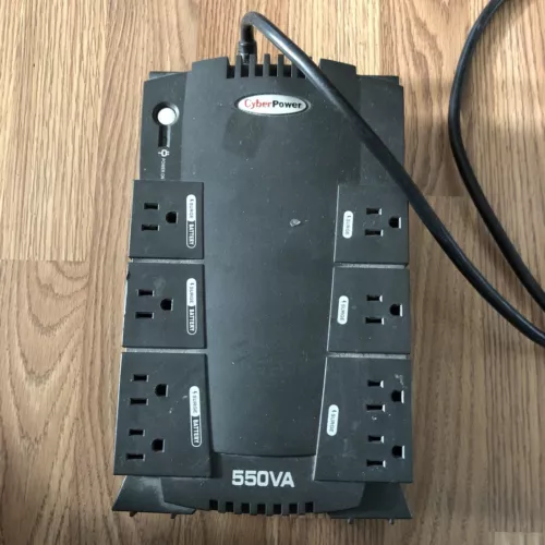 CyberPower 550VA Uninterruptible Power Supply UPS Surge Protector NEED Battery!