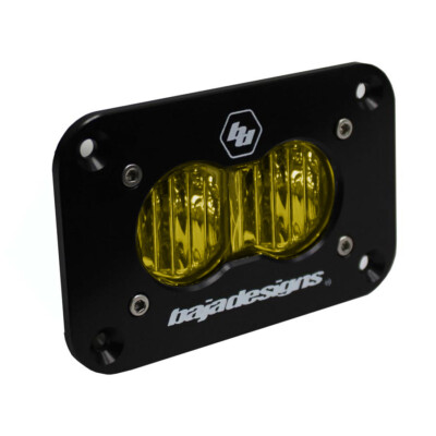 Baja Designs S2 Sport Amber Wide Cornering Flush Mount 5000K LED Light Pod