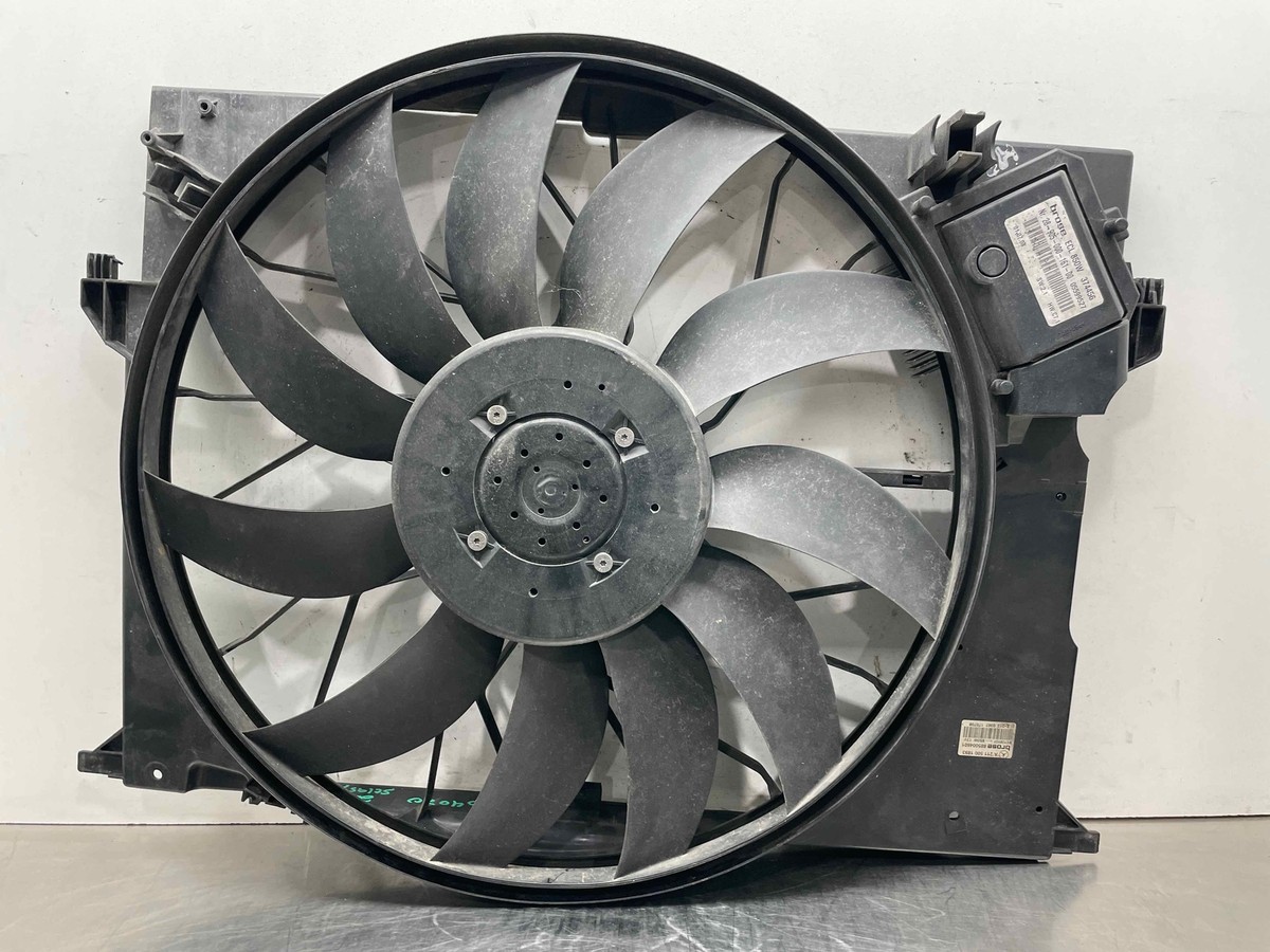 2009 MERCEDES S63 6.3L Oem Radiator Electric Cooling Fan Motor