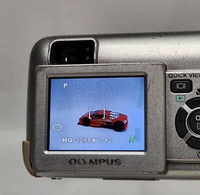 olympus camedia d-565 zoom digital camera only (works) | eBay