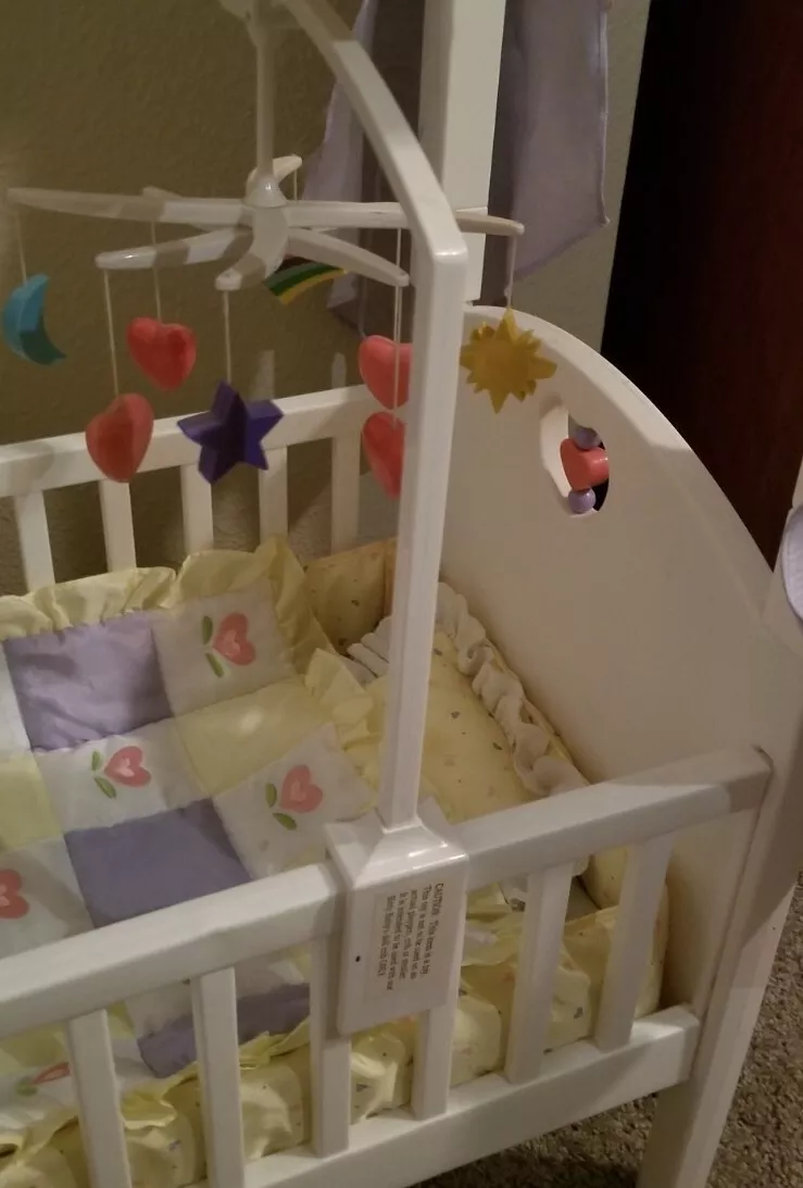 Bitty baby 2024 crib mobile