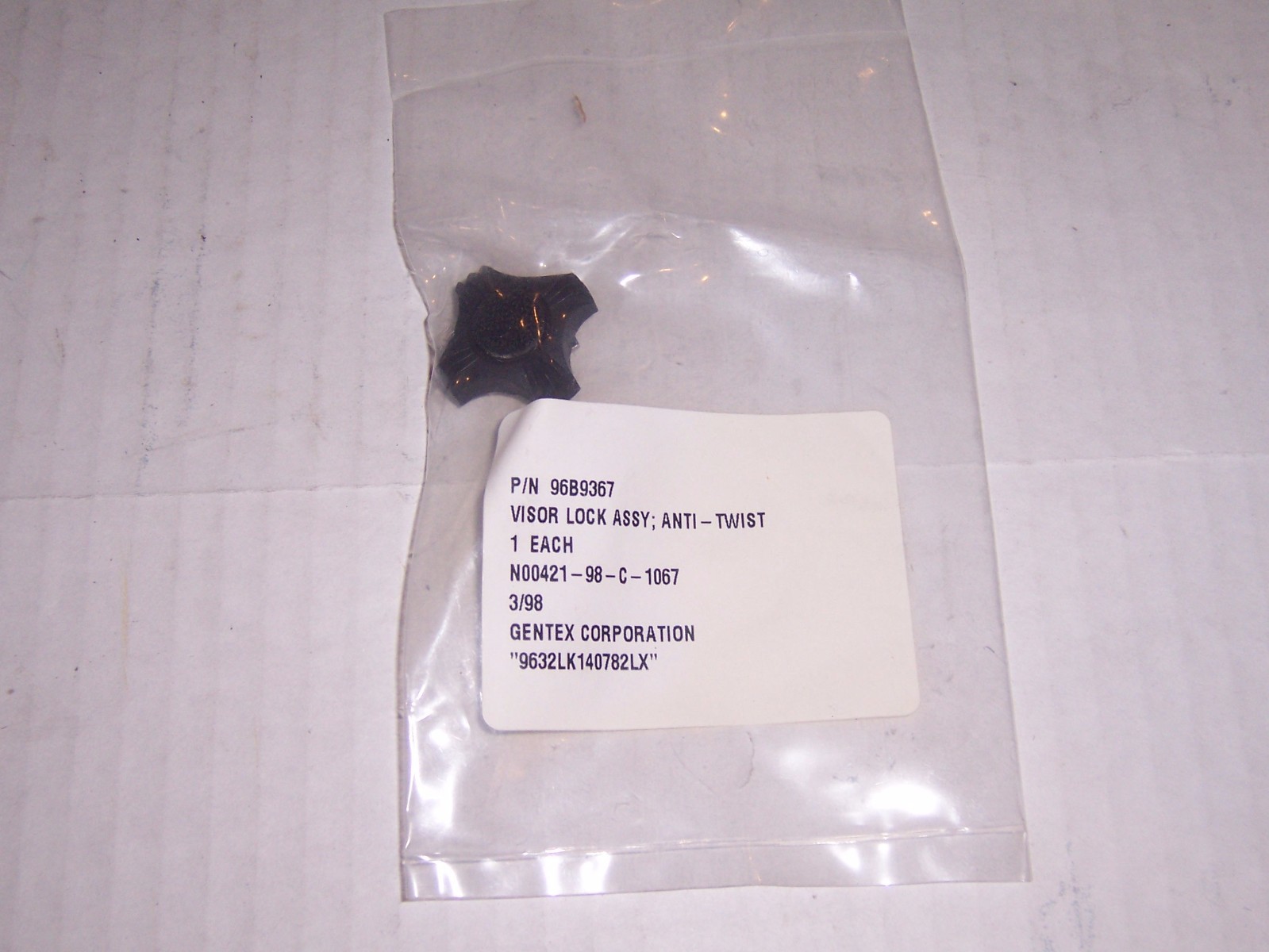 New Flight Helmet Visor Knob GENTEX Anti Twist Lock Assembly eBay