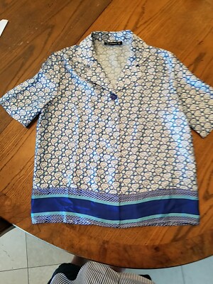 Sollinarry Blue Blouse - Medium