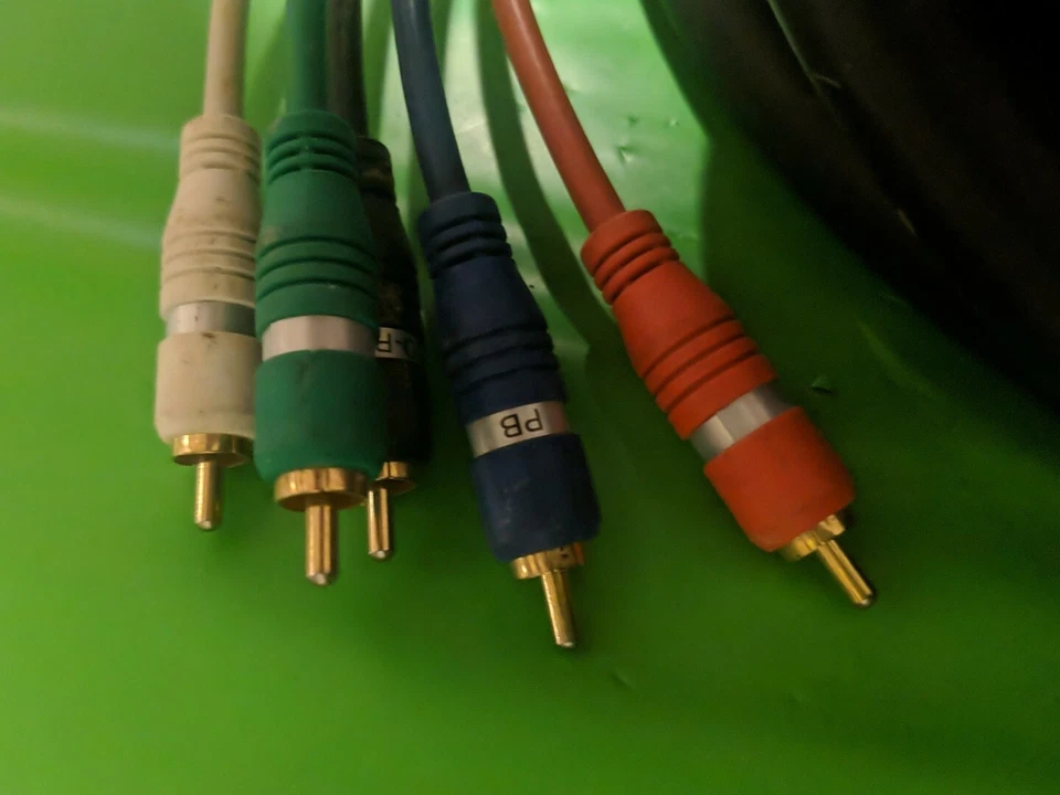 Calrad-Vec 5-Channel RCA Composite HD Component HDTVHARN 75 Ohm Cable 25' - Image 2 of 4