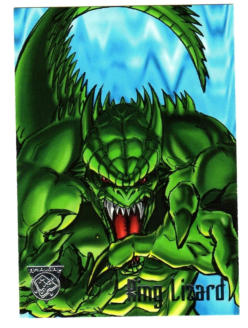 1996 AMALGAM BASE CARD 83 KING LIZARD | eBay