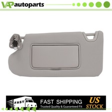 Sun Visor + Lamp Gray Left Driver side For NISSAN Altima 2013-2018 96401-3TA2A