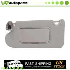 Sun Visor + Lamp Gray Left Driver side For NISSAN Altima 2013-2018 96401-3TA2A