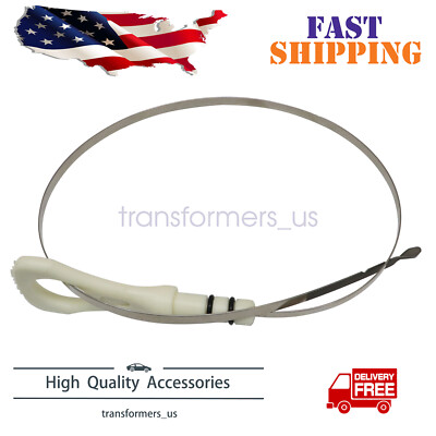 Silver Engine Oil Dipstick Level Gauge For 2003-2006 Mitsubishi Lancer #MD343884