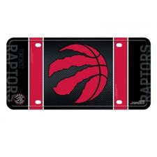 toronto raptors nba basketball team logo fan license plate made in usa