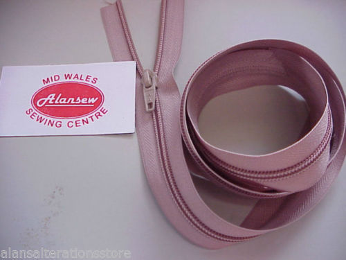 ZIP BY THE METRE IN A HUGE CHOICE OF COLOURS CUT & SAVE(1M ZIP & I A/L SLIDER) - Picture 2 of 4