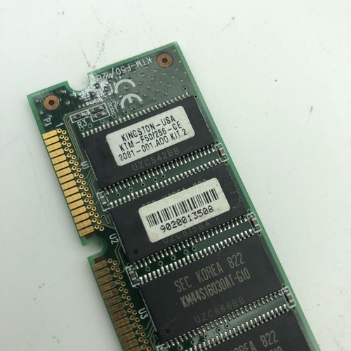 Kingston KTM-F50/256 (128 MB X 2 ) SDRAM RAM Module IBM 200pin Memory - Picture 2 of 9