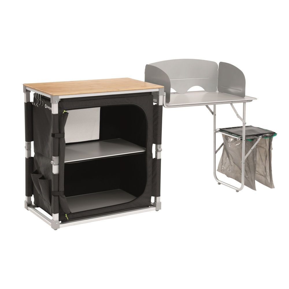 Outwell Padres Kitchen Table With Side Unit - Camping Touring 2026 Model NEW