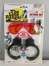 THE LONE RANGER ACTION SET Henry Gordy 1990 vintage SEALED/MOC playset WESTERN