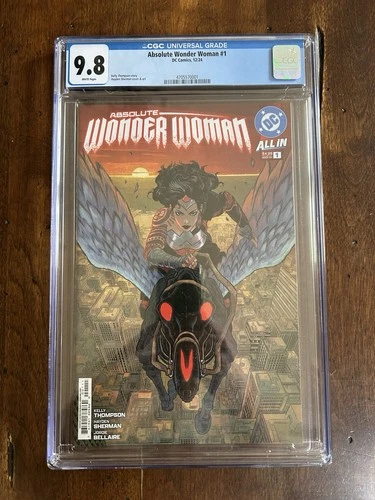 🔥 Absolute Wonder Woman #1 CGC 9.8 Graded Cover A 1st Printing DC Comics 🔥