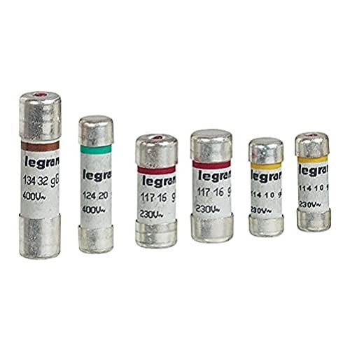 Fusibles Legrand à témoin de fusion lot de 6 pour une sécurité électrique renforcée