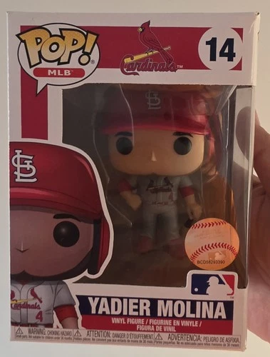 Funko Pop MLB Yadier Molina #14 St Louis Cardinals  *In Box | Never Opened*