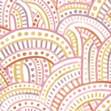 NuWallpaper NUS4855 Retro Rainbow Multi Peel & Stick Wallpaper, Multicolour