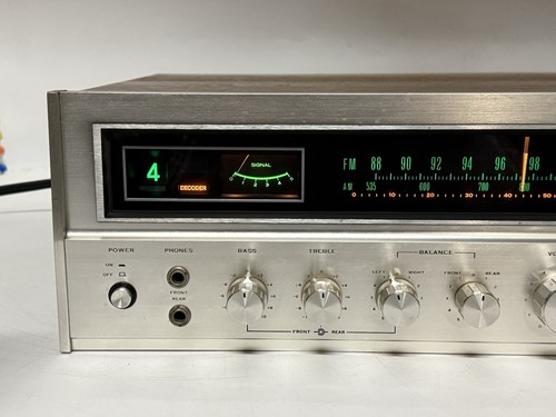 Vintage Sansui QRX-3000 Four-Channel Stereo Receiver 15W/ch @ 8Ω (quadraphonic) - Picture 4 of 17