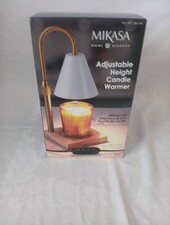Mikasa Candle Warmer Lamp Adjustable Height Dimmable No Flame New Sealed