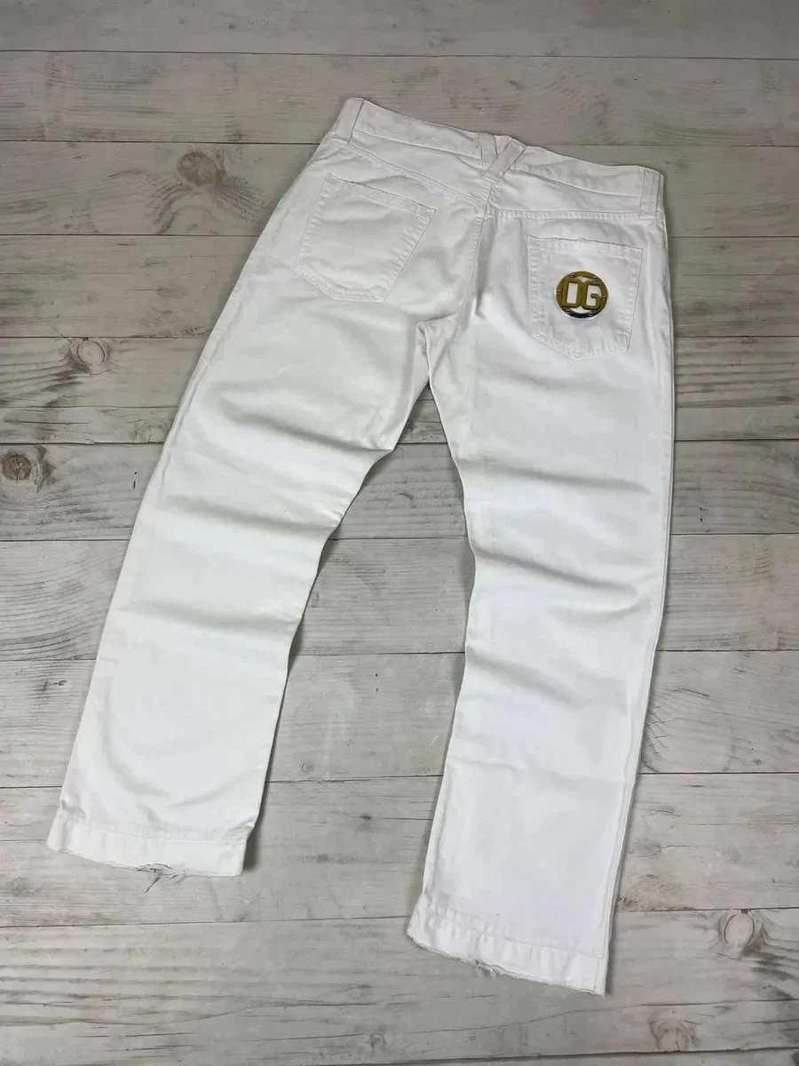 Dolce&Gabbana White Jeans for Men for sale | eBay
