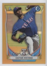 2014 Bowman Prospects Chrome Gold Refractor 19/50 Victor Payano #BCP86 0f8