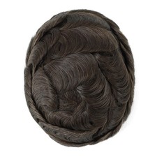 Toupee For Mens Human Hair Replecement System...