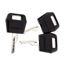 3Pcs Ignition Keys for Case Keys Heavy Equipment Replacement Key for Case IH