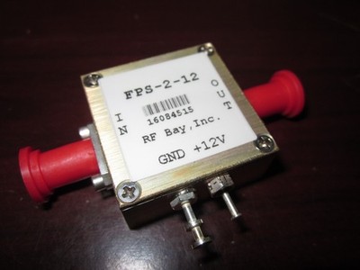 RF Bay FPS-2-12 Microwave Frequency Divider/Prescaler by 2 0.1-12GHz SMA   M18