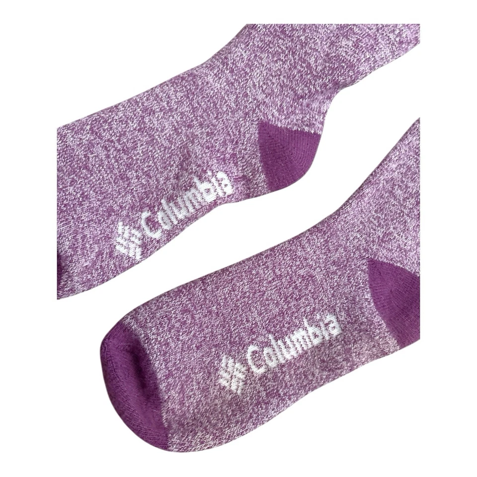 Calcetines térmicos forrados de vellón púrpura COLUMBIA para mujer talla pequeña (4-7) Foto 4 de 4