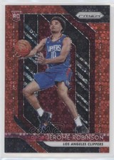 2018-19 Panini Prizm Fast Break Red Prizm 25/125 Jerome Robinson #194 r0j