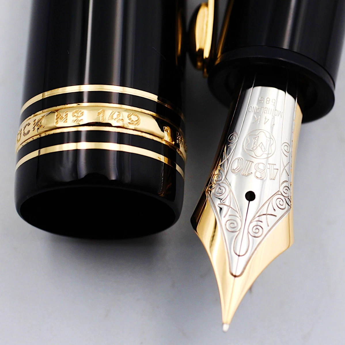 [NOS] Montblanc Meisterstuck 149 14K585 Fountain Pen EF Nib vintage 1980s