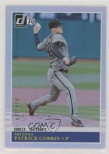 2019 Panini Donruss Retro 1985 Career Stat Line 24/154 Patrick Corbin #214 07rd