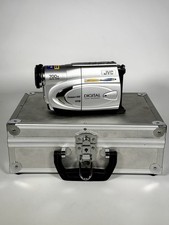 JVC GR-FX16EK Compact VHS Camcorder with Lockable Aluminium Case  Keys Untested