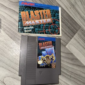 CLEAN Blaster Master Nintendo NES completo di scatola CIB autentico testato