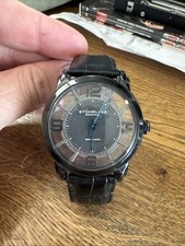 Stuhrling Original Anchor Verona Del Mar Crystal MOP WR Leather Band Watch Stuhrling-520.1145A9-DF.jpg?v=  main image 3