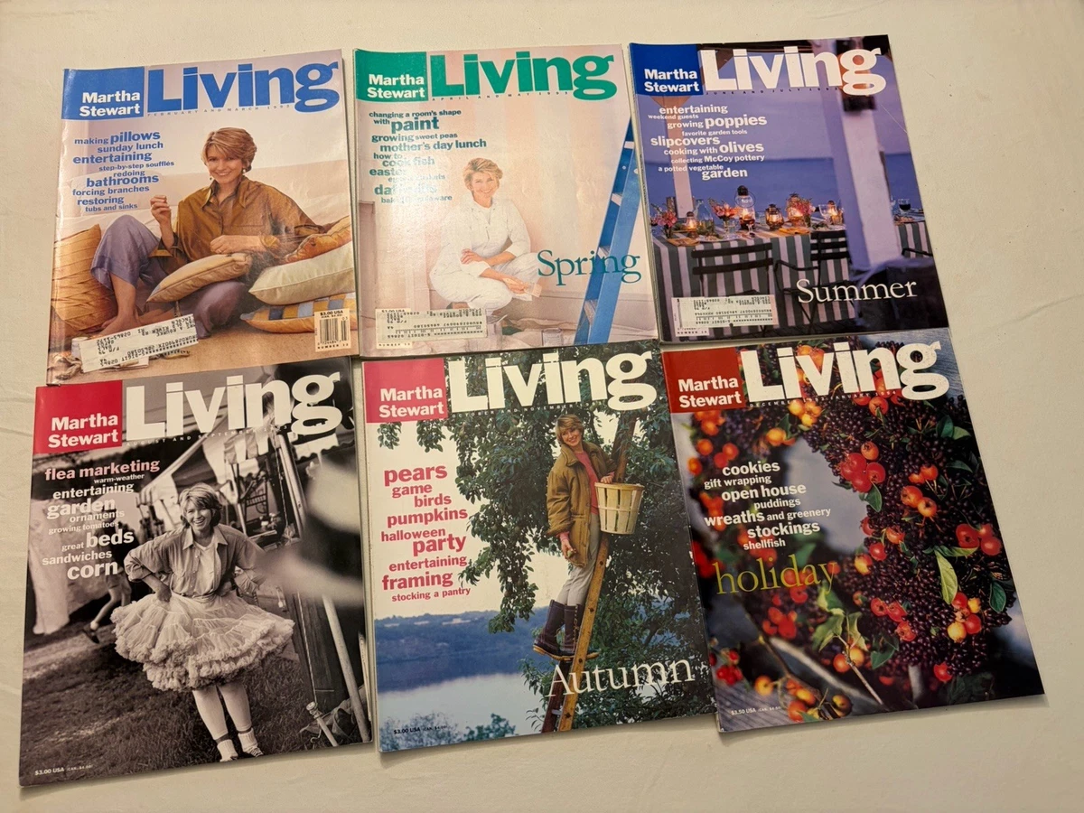 Martha Stewart Living Magazines 1980-1999 for sale | eBay